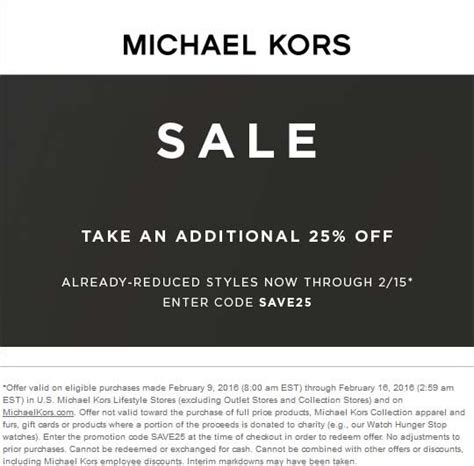 michael kors coupons|michael kors coupon in store.